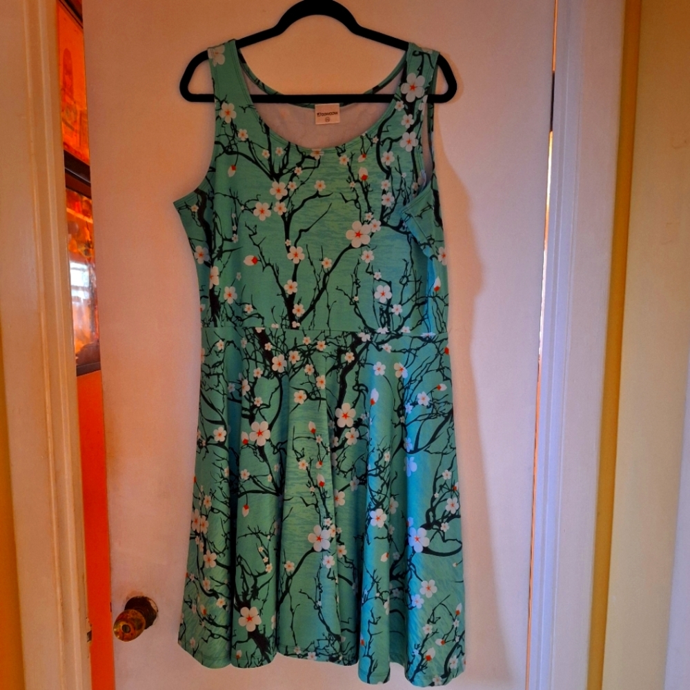 Till cherry blossom dress